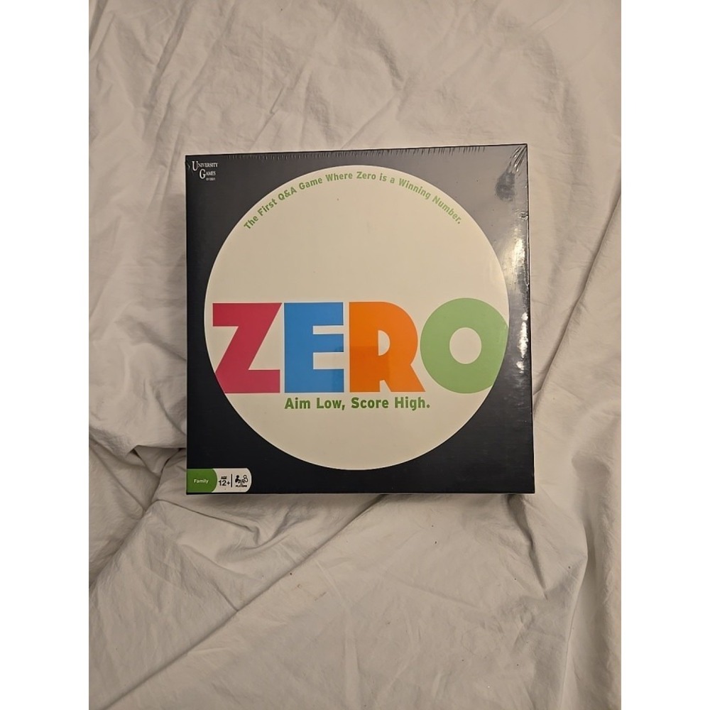 Zero Card Game How Low Can You Go  NEW / SEALED